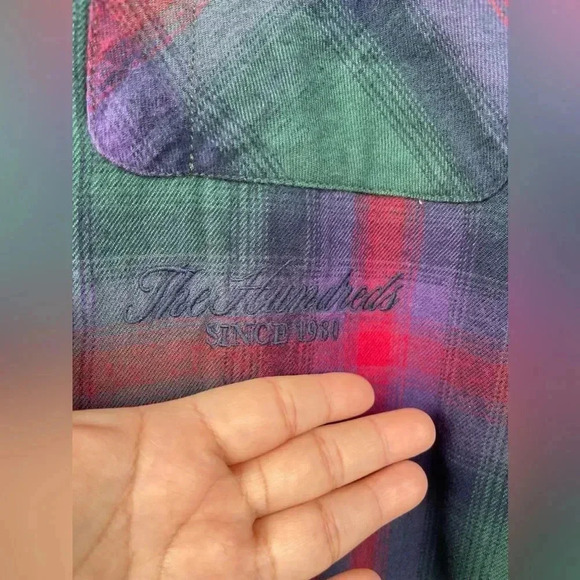 The hundreds flannel shirt size 2XL - Picture 3 of 13